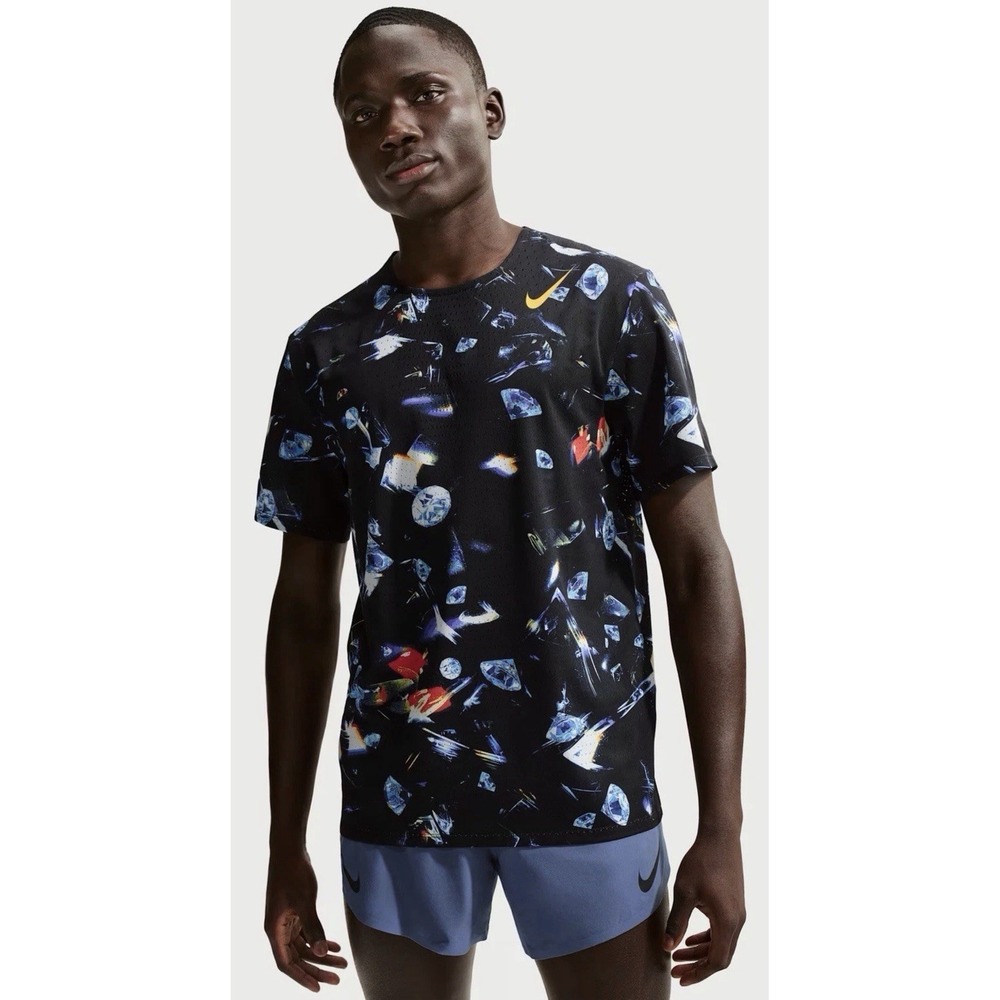 *NEW* Size Medium - Nike AeroSwift Glam Dri-FIT ADV Running Top IH5043-010